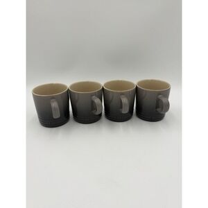 Le Creuset 350ml Coffee Mug Flint Gray x4 Second Choix